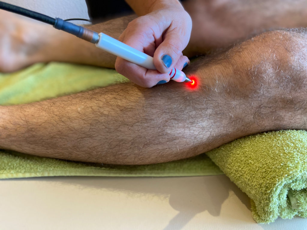 NPSO: Schema der Reflexzonen am Körper